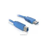 USB 3.0 összekötő kábel A/B, 3m Delock : DELOCK-82581
