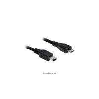 USB 2.0 micro-B apa> USB mini apa kábel, 1m Delock : DELOCK-83177