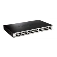 48 port Switch 10/100/1000 Base-T port with 4 x 1000Base-T /SFP ports : DGS-1210-52
