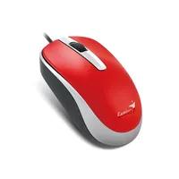 Egér USB Genius DX-120 piros : DX_120_USB_RED
