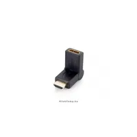 HDMI-HDMI adapter anya/apa, hajlítható Delock : EQUIP-118911