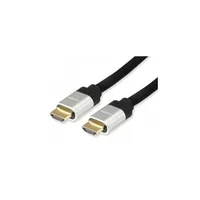 HDMI kábel 1m HDMI2.1 kábel apa/apa 8K/60Hz aranyozott : EQUIP-119380