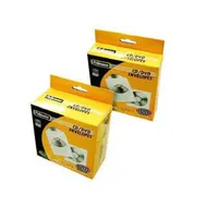 CD/DVD boríték papír ablakos fehér : FELLOWES-90690
