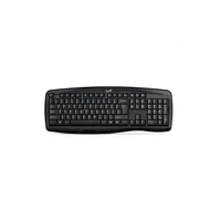 Billentyűzet USB Genius KB-128 fekete : GENIUS-31300001404