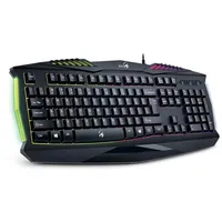 Billentyűzet Gamer USB Genius Scorpion K220 fekete HU : GENIUS-31310475109