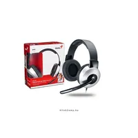 Fejhallgató 3.5mm Jack hangerőszabályozó mikrofon Genius HS-05A Stereo : GENIUS-31710011100