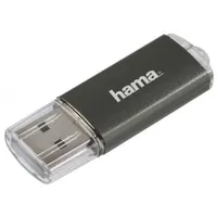 16GB Pendrive USB2.0 szürke Hama Laeta : HAMA-90983