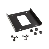 Beépítő keret HDD 3,5 helyre > 2,5HDD fekete : HDKO026