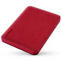 4TB Külső HDD 2.5 USB3.0 Toshiba Canvio Advance Piros : HDTCA40ER3CA
