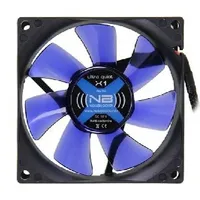COOLER 12cm Noiseblocker BlackSilent XL1 ventilátor fekete-kék : ITR-XL-1