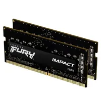 32GB DDR4 notebook memória 2666MHz 2x16GB Kingston FURY Impact : KF426S16IBK2_32