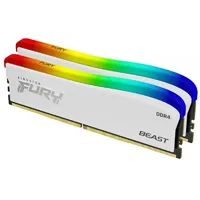 16GB DDR4 memória 3200MHz 2x8GB Kingston FURY Beast White : KF432C16BWAK2_16
