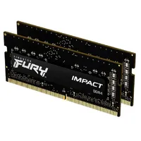64GB DDR4 notebook memória 3200MHz 2x32GB Kingston FURY Impact : KF432S20IBK2_64
