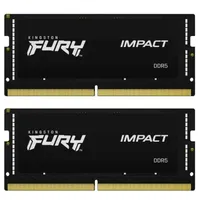 16GB DDR5 notebook memória 4800MHz 2x8GB Kingston FURY Impact : KF548S38IBK2-16