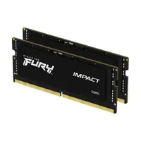 32GB DDR5 notebook memória 4800MHz 2x16GB Kingston FURY Impact : KF548S38IBK2-32