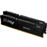 16GB DDR5 memória 5600MHz 2x8GB Kingston FURY Beast Black : KF556C40BBK2-16