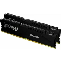 64GB DDR5 memória 5600MHz 2x32GB Kingston FURY Beast Black : KF556C40BBK2-64