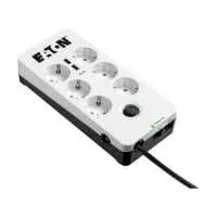 Túlfeszültség-védő 6 kimenettel EATON Protection Box 6 USB DIN + TEL : PB6TUD