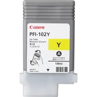 Canon PFI-102Y sárga tartály, iPF500/600/700/750, 130ml : PFI102Y