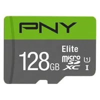 128GB Memória-kártya PNY microSDXC Class10 adapterrel : P-SDU128V11100EL-GE