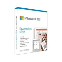 Microsoft 365 Personal (Egyszemélyes verzió) P6 HUN 1 Felhasználó 1 Es : QQ2-00995