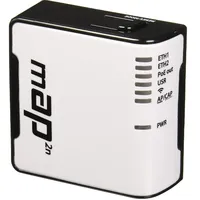 WiFi router MikroTik mAP 64MB RAM, 2xLAN, 2,4GHz integrált antennás : RBMAP2ND