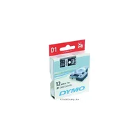 címke LM D1 alap 12 mm fehér/ fekete : S0720610