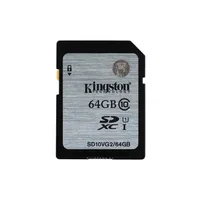 Memória-kártya 64GB SD SDXC Class10 Kingston SD10VG2/64B : SD10VG2_64GB