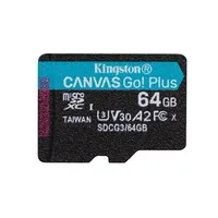 Memória-kártya 64GB SD micro (SDXC Class 10  UHS-I U3) Kingston Canvas : SDCG3_64GBSP