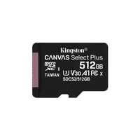 Memória-kártya 512GB microSDXC Class10 Kingston Canvas Select Plus : SDCS2_512GBSP