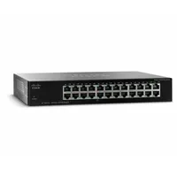 Cisco SF100-24 24port 10/100Mbps LAN nem menedzselhető asztali Switch : SF100-24-EU