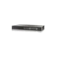 Cisco SG500-28 24port LAN 10/100/1000Mbps, 4 SFP menedzselhető rack sw : SG500-28-K9-G5