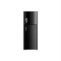 32GB Pendrive USB2.0 fekete Silicon Power Ultima U05 : SP032GBUF2U05V1K