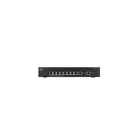 Cisco SF302-08 8 LAN 10/100Mbps, 1 miniGBIC menedzselhető rack switch : SRW208G-K9-G5