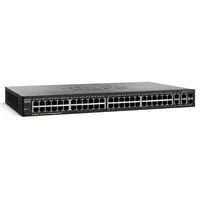 Cisco SF300-48 48 LAN 10/100Mbps, 2 miniGBIC menedzselhető rack switch : SRW248G4-K9-EU