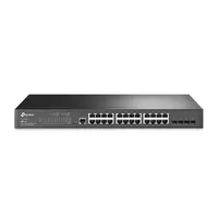 24 Port Switch 10/100/1000Mbps TP-LINK TL-SG3428 JetStream 24-Port Gig : TL-SG3428