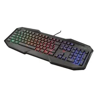 Gamer billentyűzet USB Trust GXT 830-RW Avonn fekete HU : TRUST-22509