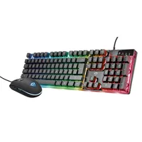 Gamer billentyűzet + egér USB Trust GXT 838 Azor Gaming Combo fekete H : TRUST-23473