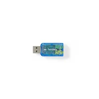 hangkártya USB 2.0 külső hangkártya 5.1 nedis : USCR10051BU