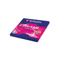 DVD-RAM, kétoldalas, Type I, 9,4GB, 3x, VERBATIM : VERBATIM-43493