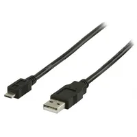 USB kábel USB A - microA 1m USB2.0 : VLCP60400B10